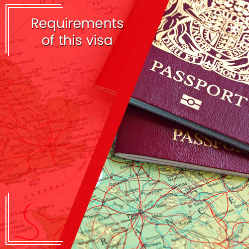 REQUIREMENTS OF THIS VISA